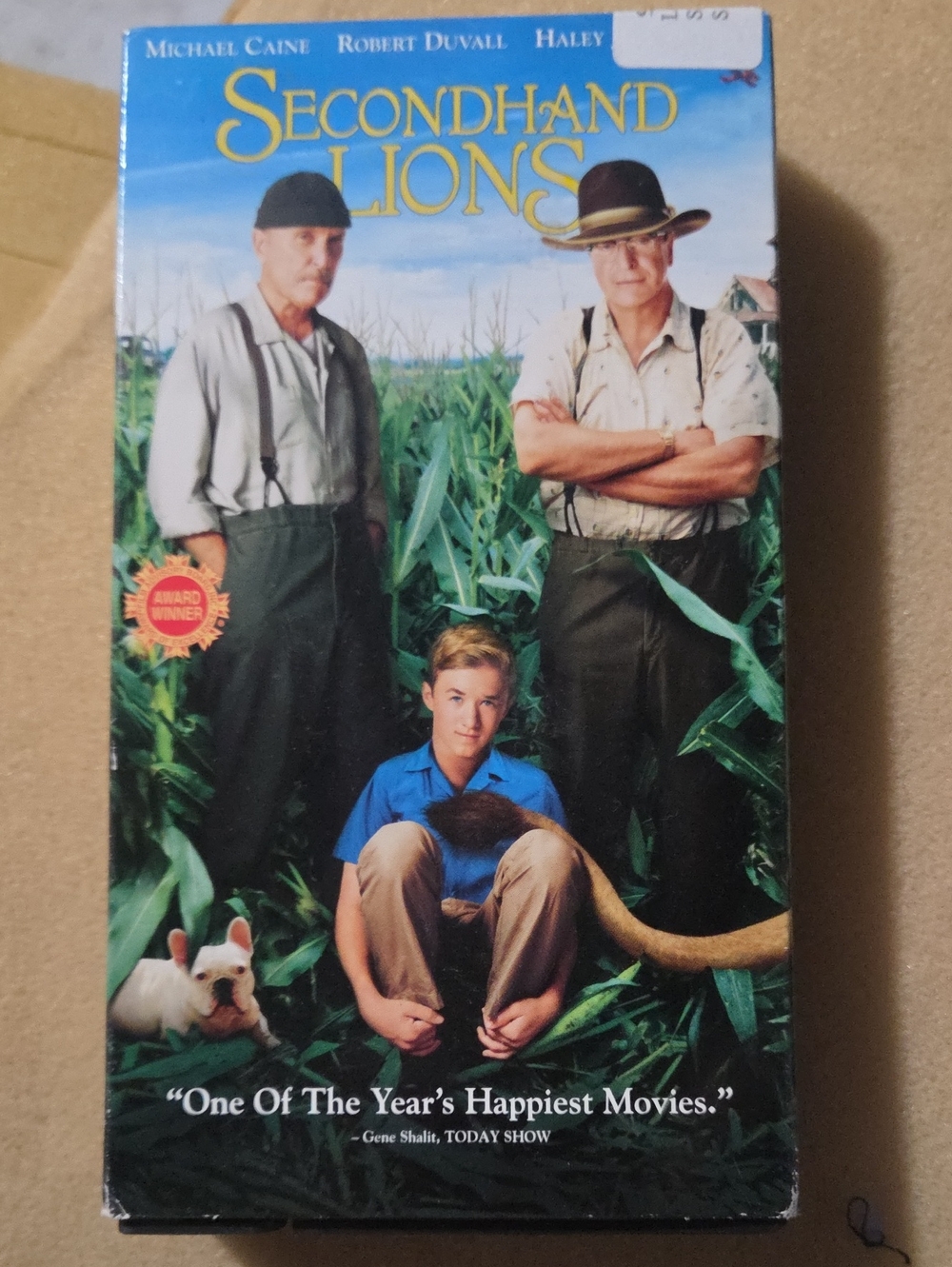 Secondhand Lions (VHS) - Classic Drama - Blue Sleeve